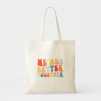 Bolsa Tote Professor de Volta à Escola Retro Groovy Melhor