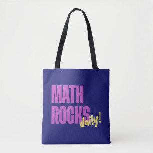 Bolsa Tote Professor Diário de Math Rocks