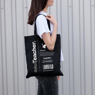 Bolsa Tote Professor – Humor de Trabalho Divertido, Presente