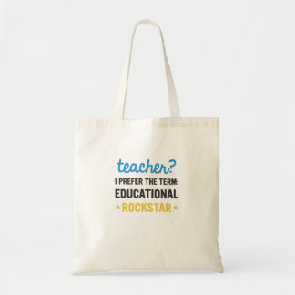 Bolsa Tote Professor I Prefere Rockstar Educacional - Engraça