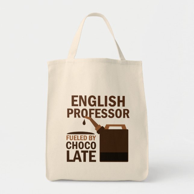 Bolsa Tote Professor inglês presente (engraçado) (Frente)