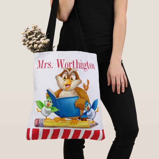 Bolsa Tote Professor Obrigado - Veja De Volta... (Close Up)