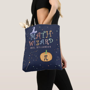 Bolsa Tote Professor Pumpkin Pi do Assistente de Matemática d