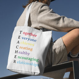 Bolsa Tote Professor Sigla Diversão Apreciação de Professor