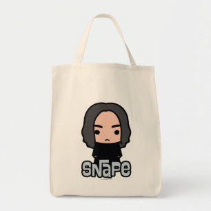 Bolsa Tote Professor Snape Cartoon Character Art