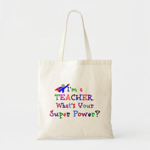 Bolsa Tote Professor super-herói