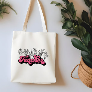 Bolsa Tote Professor Wildflower Tote Bag