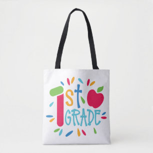 Bolsa Tote Professora Do 1º Ano, Mãe Do 1º Ano De rua De V