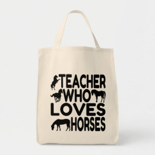 Bolsa Tote Professora do Cavalo Lover