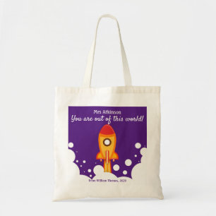 Bolsa Tote Professora Obrigado Apreciação Personalizada