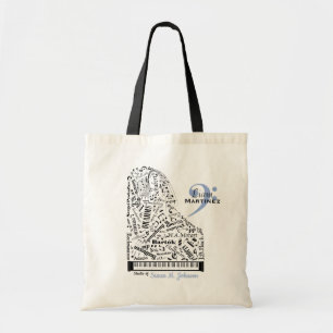 Bolsa Tote Professora personalizada do Grand Piano Student