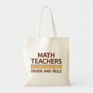 Bolsa Tote Professores De Matemática Dividem E Regra