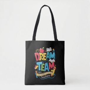 Bolsa Tote Professores do Jardim de Infância do Dream Team de