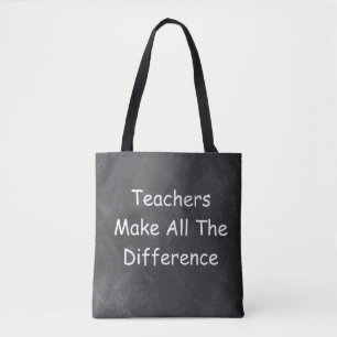 Bolsa Tote Professores fazem diferença com ideias de presente