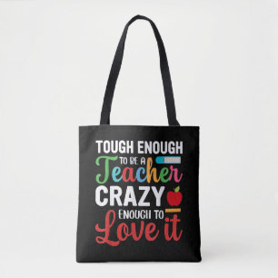 Bolsa Tote Professores Loucos Homens Mulheres Professores Esc