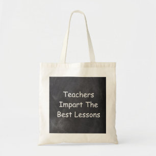 Bolsa Tote Professores Melhores Lições Presente no Design d