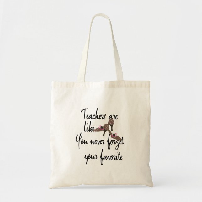 Bolsa Tote Professores São Como Calçados Professores Favorito (Frente)
