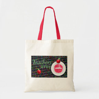 Bolsa Tote Professores servem comida para pensar.