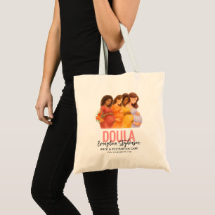 Bolsa Tote Profissional Doula de Nascimento Pós-Parto em Aqua