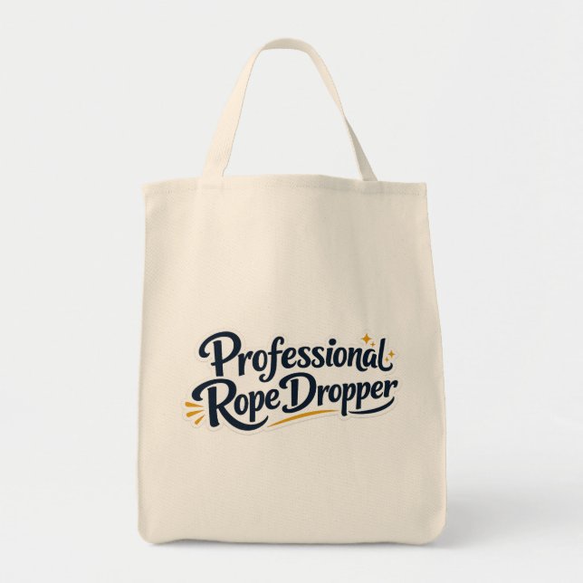 Bolsa Tote Profissional em queda de corda (Frente)