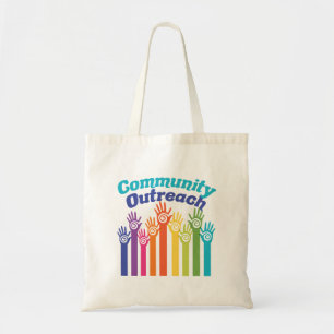 Bolsa Tote Programa de Serviços de Sensibilização da Comun