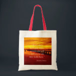 Bolsa Tote Projetando a esperança da esperança de sonho plano<br><div class="desc">Edificando a esperança de citar o sol</div>