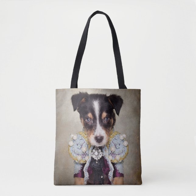 Bolsa Tote Projeto de animais de estimação do abrigo - Loki (Frente)