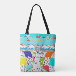 Bolsa Tote Promenade de Sea Isle City