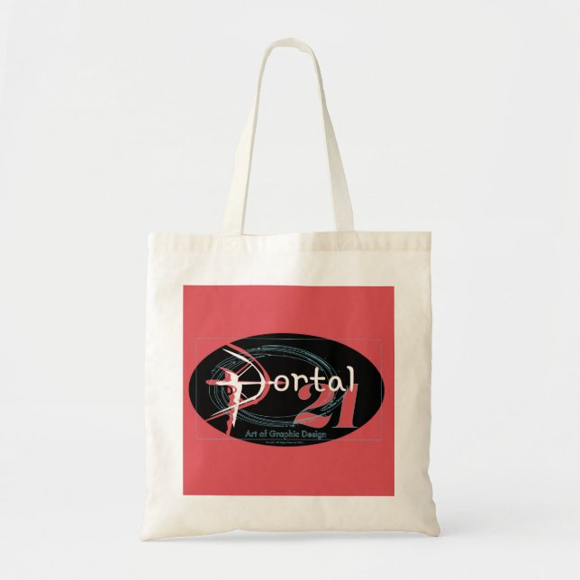 Bolsa Tote Promoção de Design do Portal 21 (Frente)