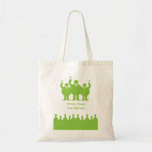 Bolsa Tote Promoção de Evento de Provando de Vinho
