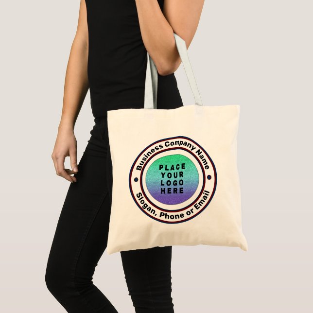 Bolsa Tote Promocional da empresa de logotipo personalizado (Frente (produto))