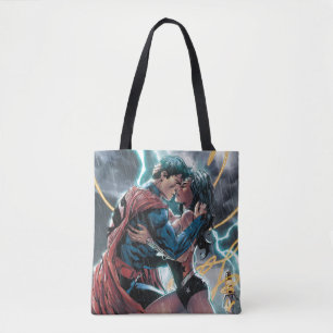Bolsa Tote Promocional de banda desenhada do Super-Homem/Mulh