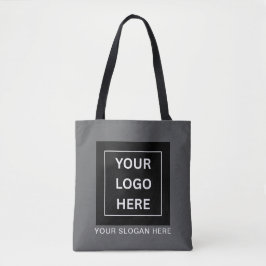 Bolsa Tote Promocional de texto e logotipo personalizado mini