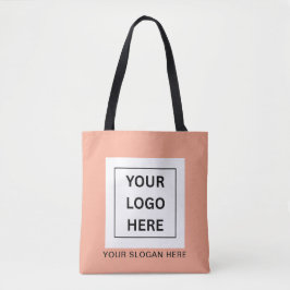 Bolsa Tote Promocional de texto e logotipo personalizado mini