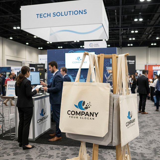 Bolsa Tote Promocional Personalizado da Empresa (Criador carregado)