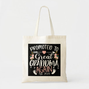 Bolsa Tote Promoted to Great Grandma Again 2023 Pregnancy Ann