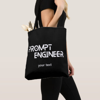 Bolsa Tote Prompt personalized engineer minimalist quote