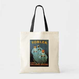 Bolsa Tote Propaganda do chocolate de Tobler do vintage