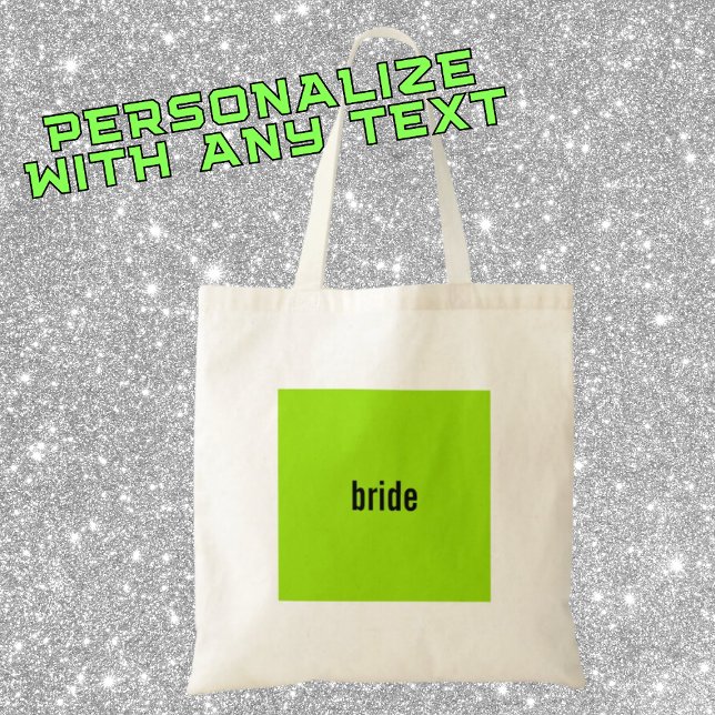Bolsa Tote Proposta de Padrinho de Casamento Verão Menina Ver (for your bride who is a pop girl at heart )