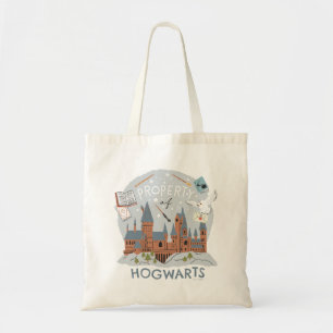 Bolsa Tote Propriedade de Hogwarts Desenho Gráfico