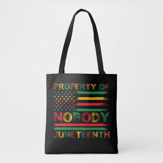 Bolsa Tote Propriedade de Ninguém - Décima Junta de Bandeira  (Frente)