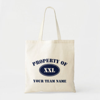 Bolsa Tote Propriedade de sua equipe da fantasia
