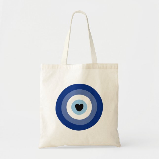 Bolsa Tote Proteção do Símbolo mau Eye (Frente)