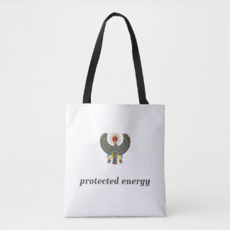 Bolsa Tote Protect Your Energy Horus Eye Egyptian Symbol Desi