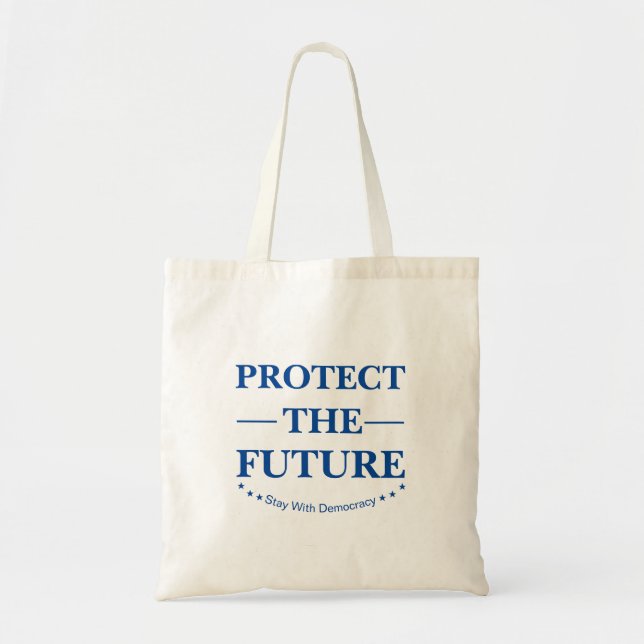 Bolsa Tote Proteger O Futuro (Frente)