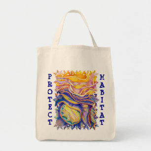 Bolsa Tote Proteja o habitat orgânico