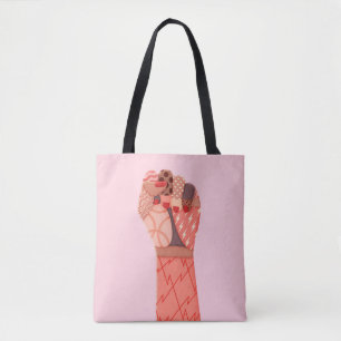 Bolsa Tote Protesto contra mulheres de arte moderna