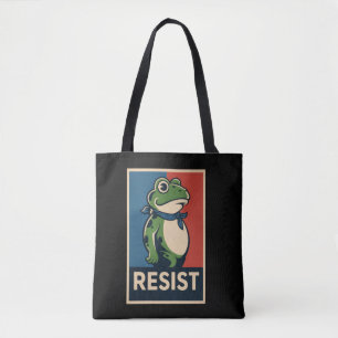 Bolsa Tote Protesto de Rã de Portland Contra Resistência ao G