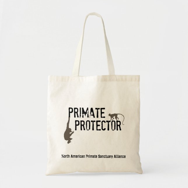 Bolsa Tote Protetor do primata (Frente)