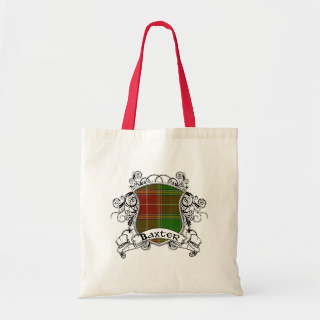 Bolsa Tote Protetor do Tartan de Baxter (Frente)